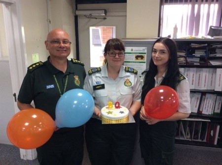 Bracebridge staff celebrating 999.jpeg